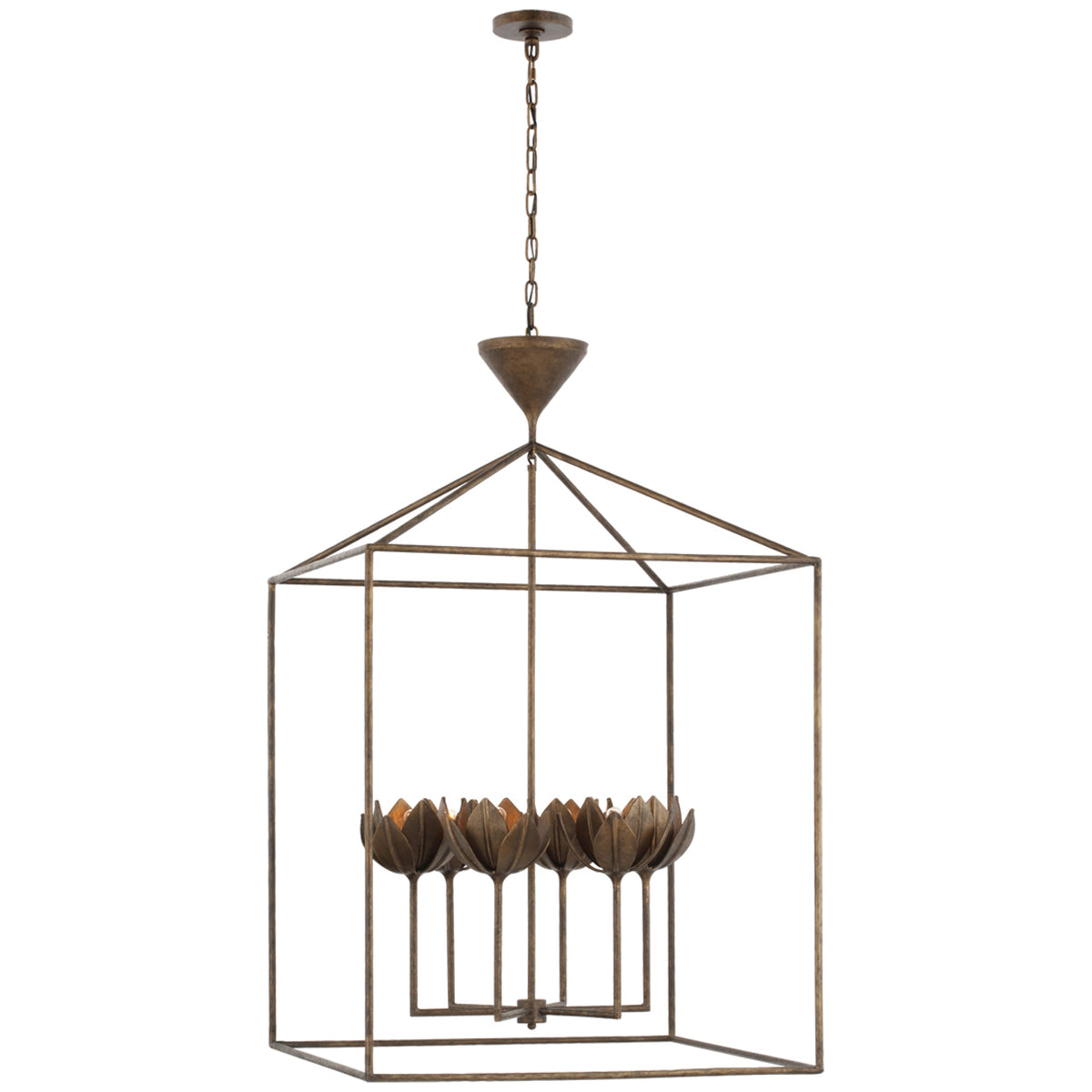 Visual Comfort Alberto Extra Large Open Cage Lantern