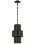 Visual Comfort Chalmette 11-Inch Layered Pendant