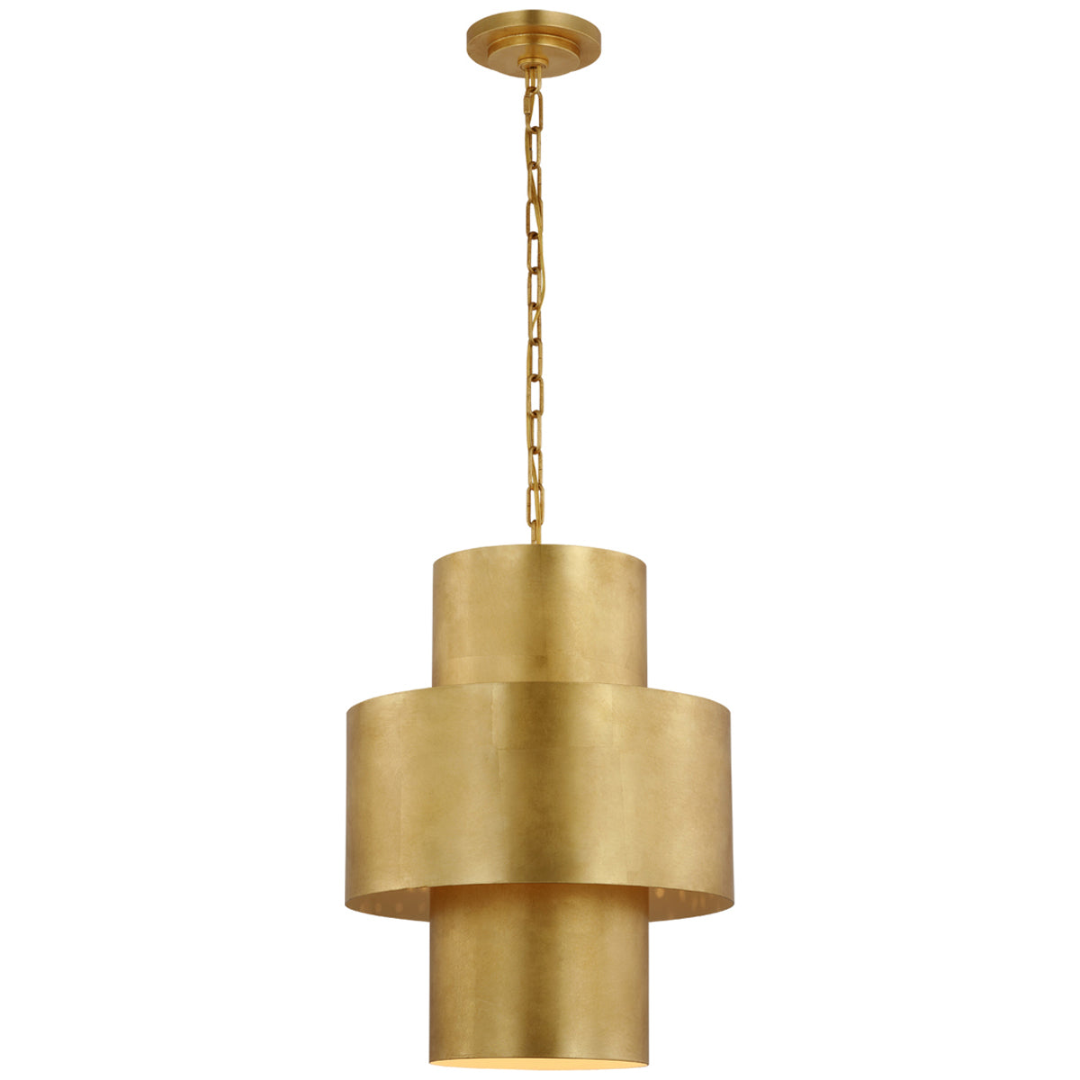 Visual Comfort Chalmette 16-Inch Layered Pendant