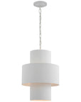 Visual Comfort Chalmette 16-Inch Layered Pendant