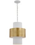 Visual Comfort Chalmette 16-Inch Layered Pendant