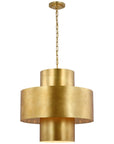 Visual Comfort Chalmette 25-Inch Layered Pendant