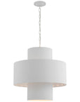 Visual Comfort Chalmette 25-Inch Layered Pendant