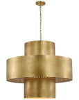 Visual Comfort Chalmette 38-Inch Layered Pendant