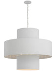 Visual Comfort Chalmette 38-Inch Layered Pendant