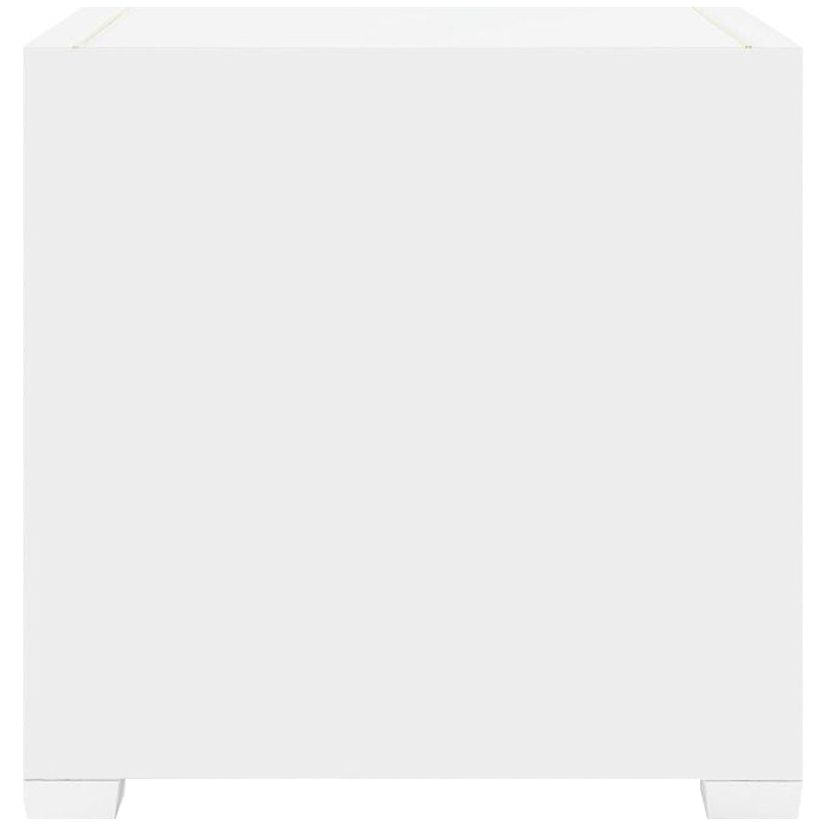 Villa &amp; House Karen 1-Drawer Side Table - White