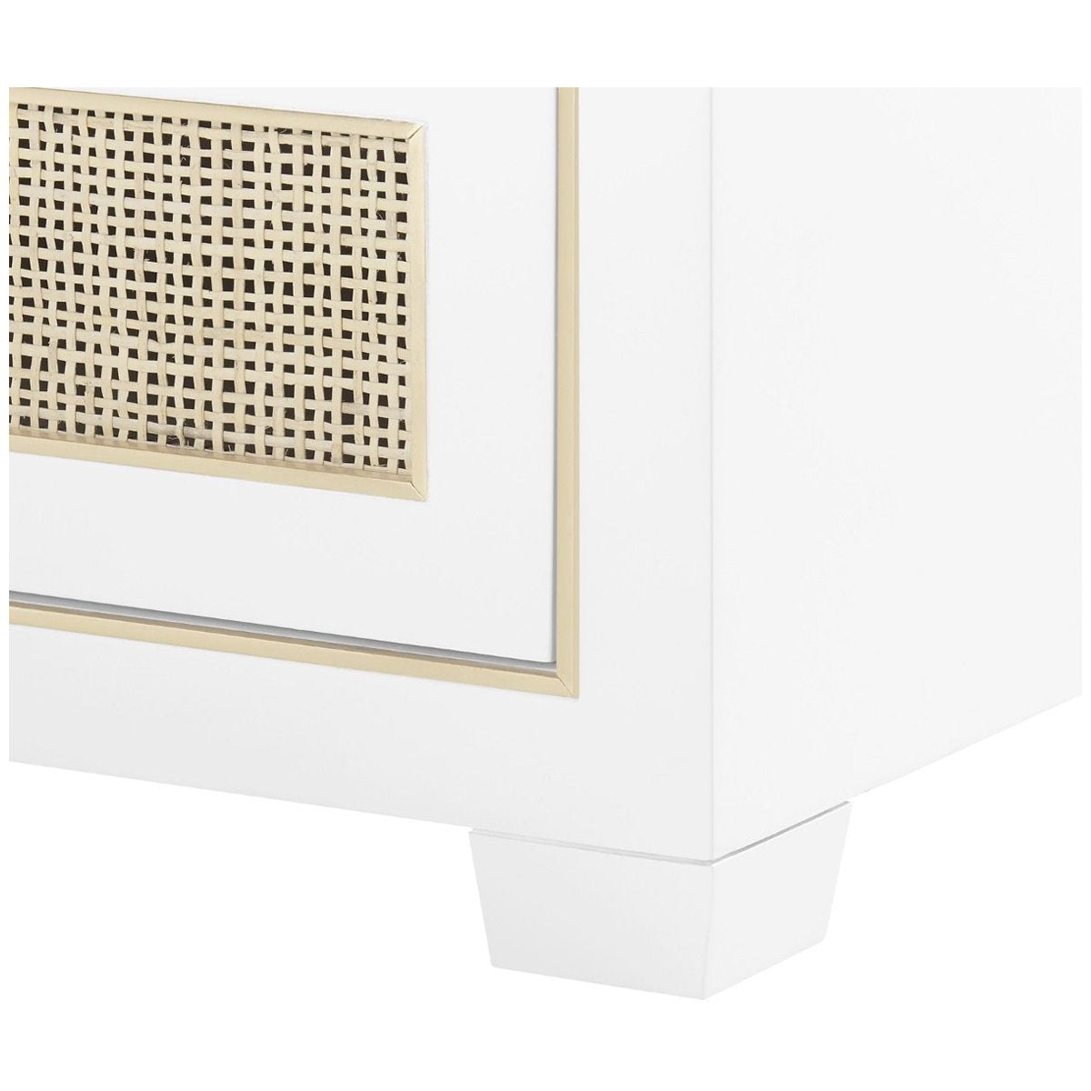 Villa &amp; House Karen Extra Large 6-Drawer Dresser - White