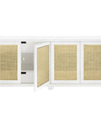 Villa & House Karen 4-Door Cabinet - White