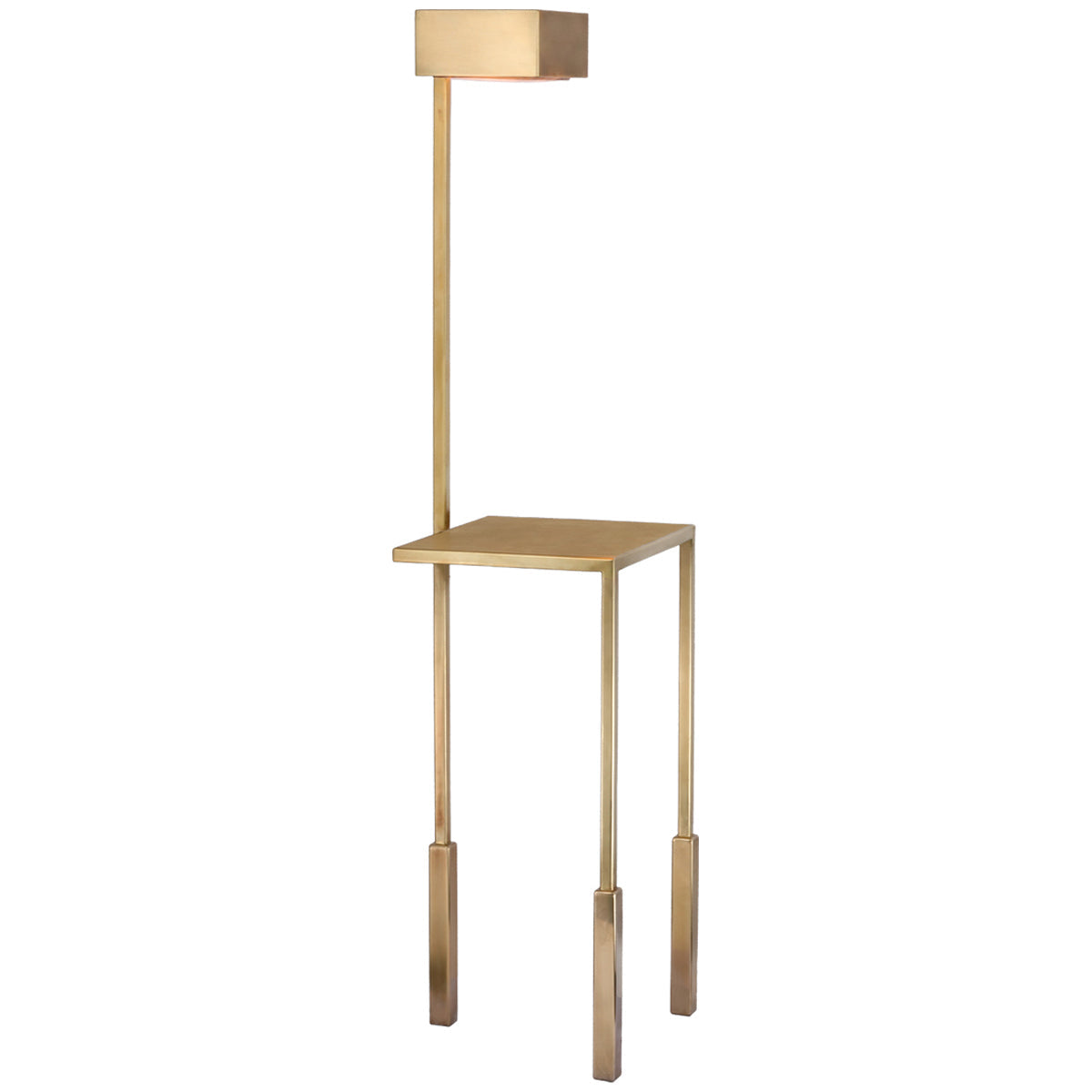 Visual Comfort Nimes Tray Table Floor Lamp