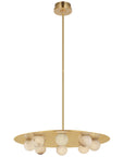 Visual Comfort Pertica 24-Inch 8-Light Chandelier