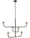 Visual Comfort Pedra Three Tier Shallow Chandelier