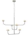 Visual Comfort Pedra Three Tier Shallow Chandelier