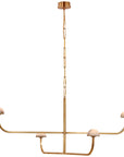 Visual Comfort Pedra Two Tier Shallow Chandelier