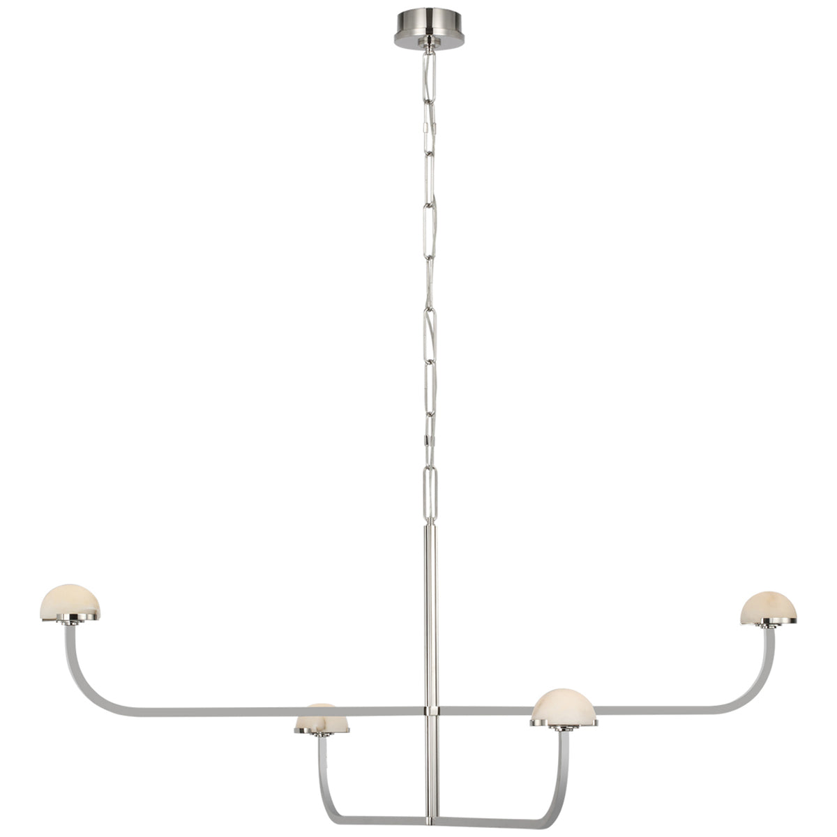 Visual Comfort Pedra Two Tier Shallow Chandelier