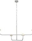 Visual Comfort Pedra Two Tier Shallow Chandelier