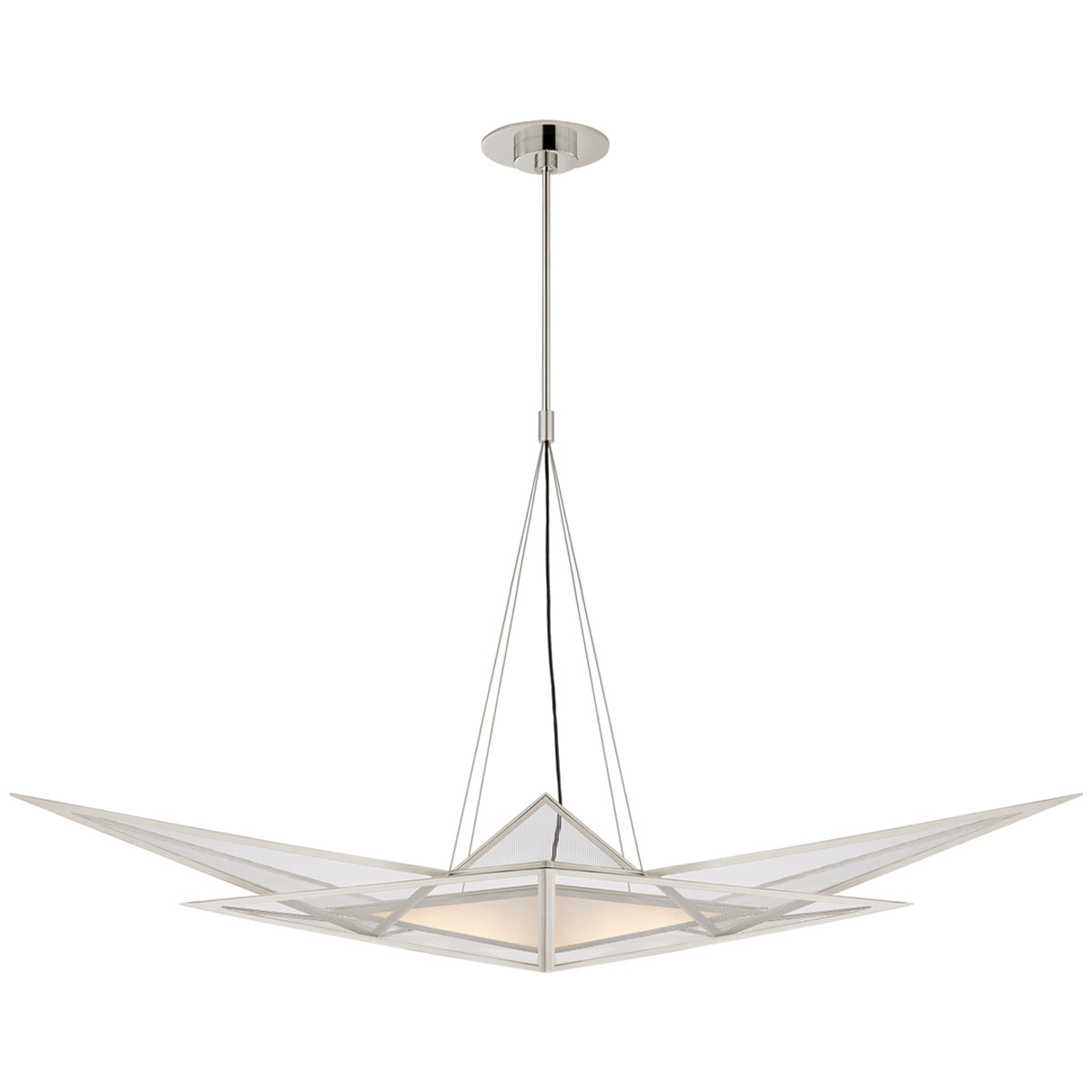 Visual Comfort Ori Medium Linear Chandelier