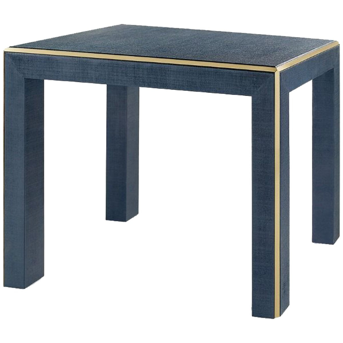 Villa &amp; House Lauren Side Table - Brass Accents