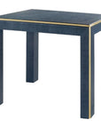 Villa & House Lauren Side Table - Brass Accents