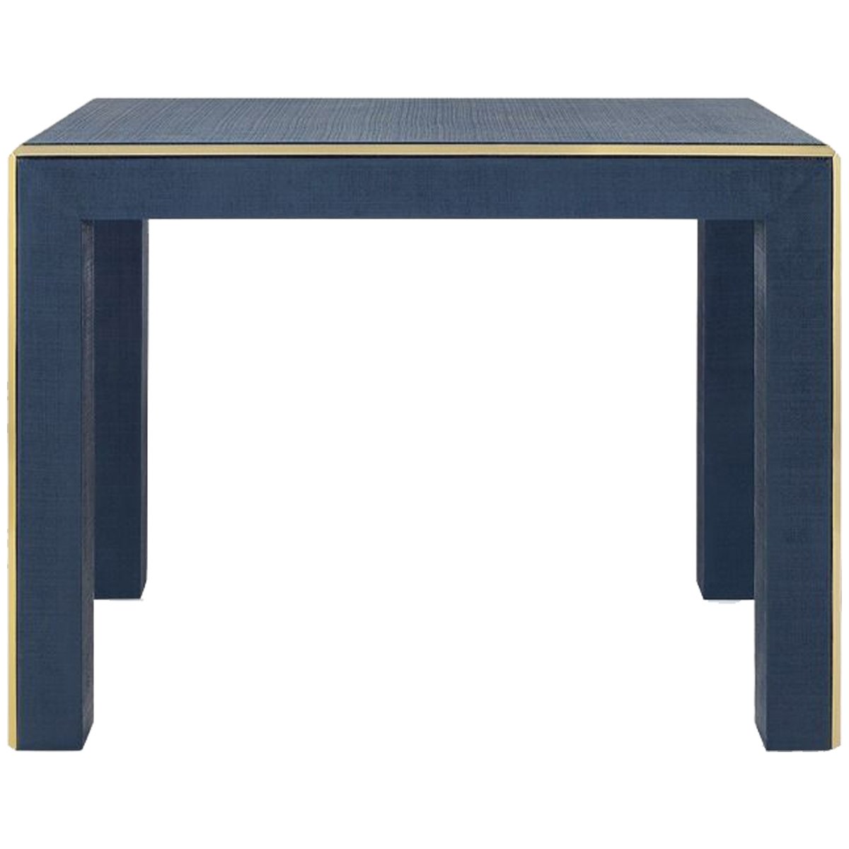 Villa &amp; House Lauren Side Table - Brass Accents