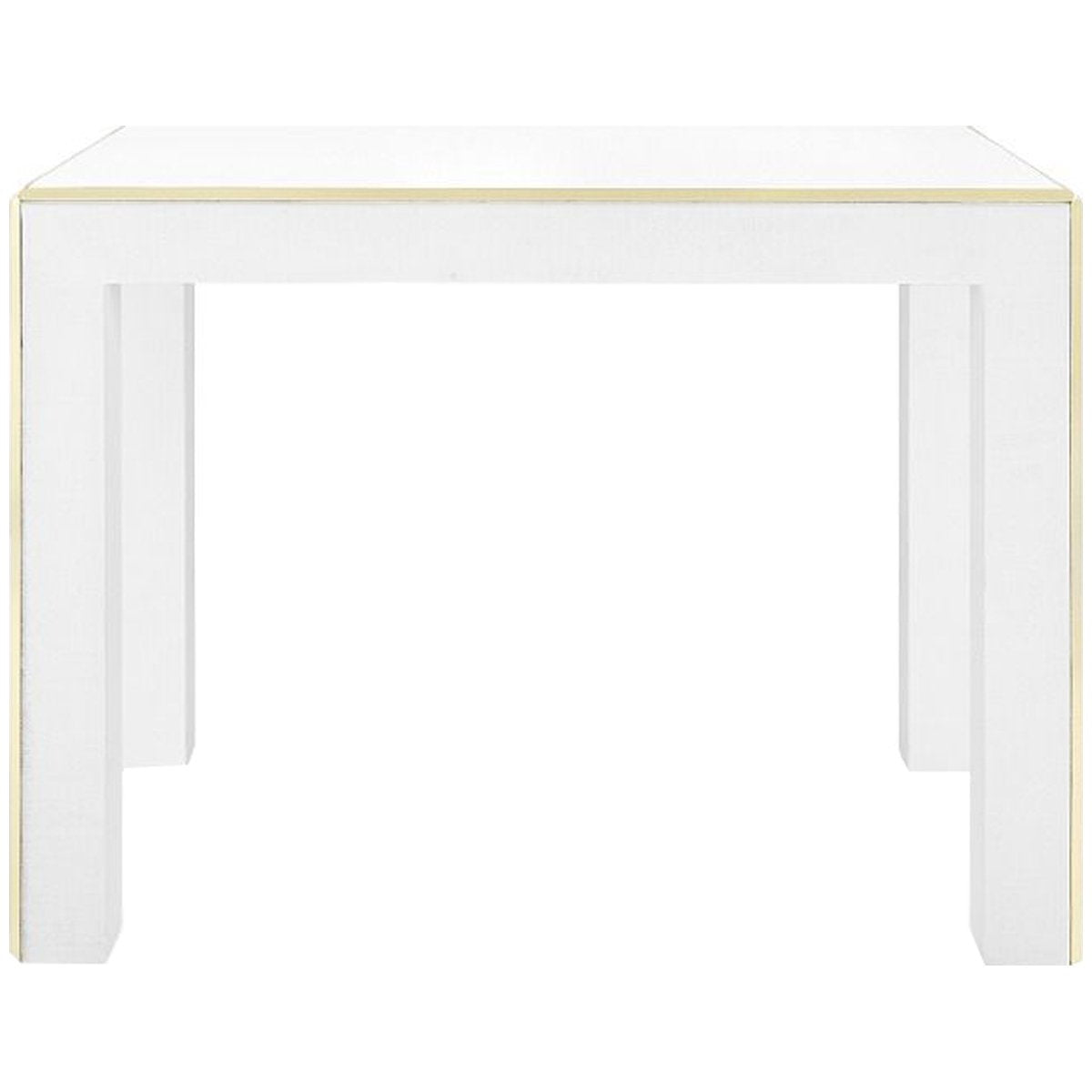 Villa &amp; House Lauren Side Table - Brass Accents