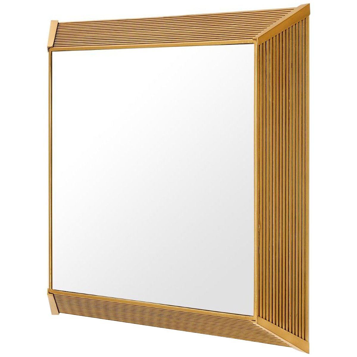 Villa &amp; House Maya Mirror - Antique Brass