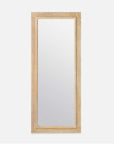 Made Goods Holsten Leaf-like Mango Wood Large Mirror