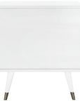 Villa & House Malmo 2-Drawer Side Table - White