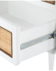 Villa & House Malmo 2-Drawer Side Table - White