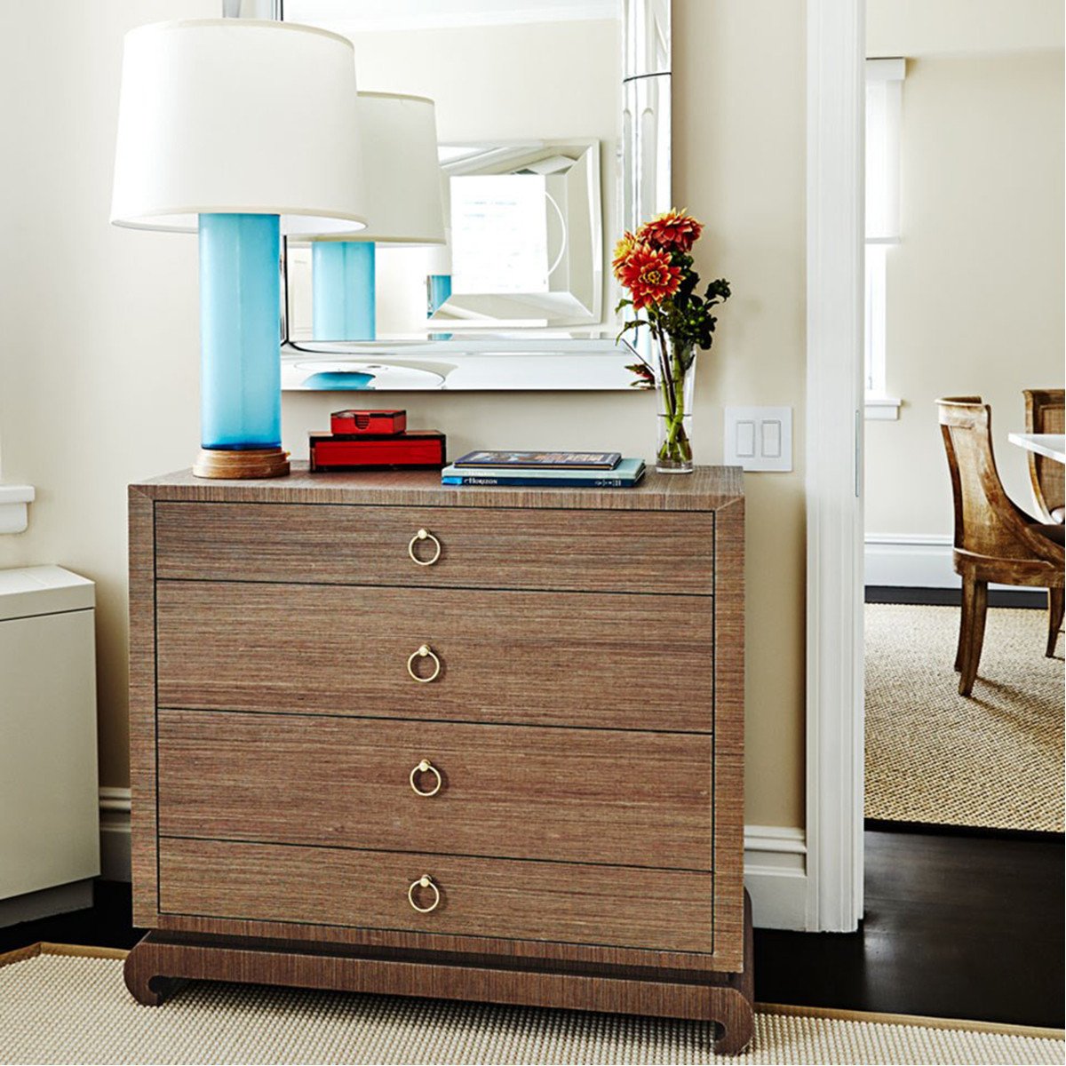 Villa &amp; House Ming Large 4-Drawer Chest