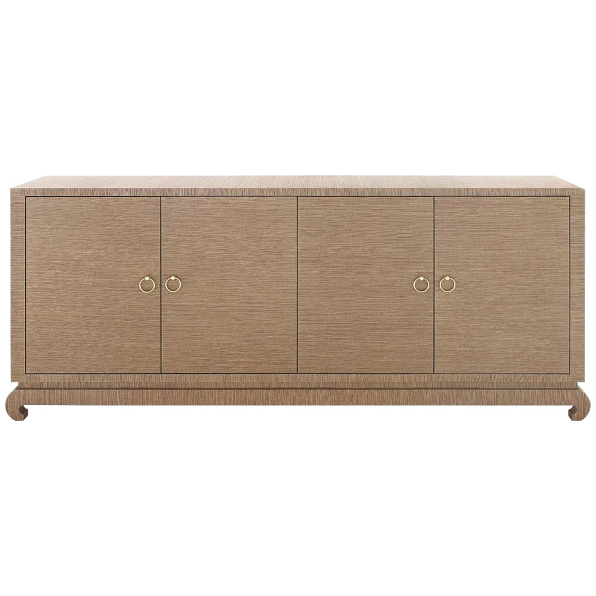 Villa &amp; House Meredith Extra Large 4-Door Cabinet