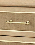 Villa & House Paulina Large 6-Drawer Chest - Natural