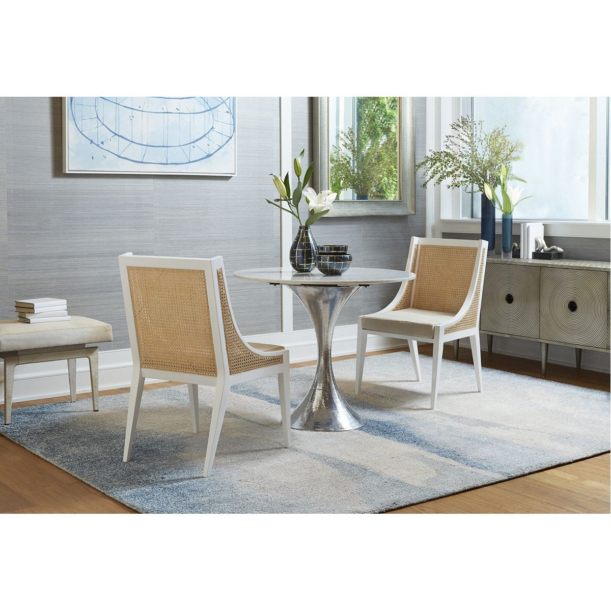 Villa &amp; House Raleigh Armchair - White