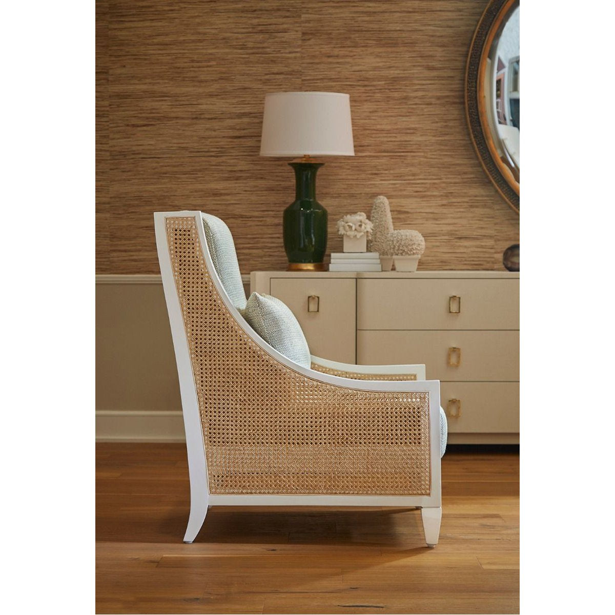 Villa &amp; House Raleigh Club Chair - Mahogany