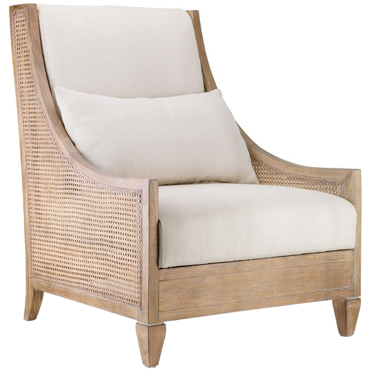 Villa &amp; House Raleigh Club Chair - Mahogany