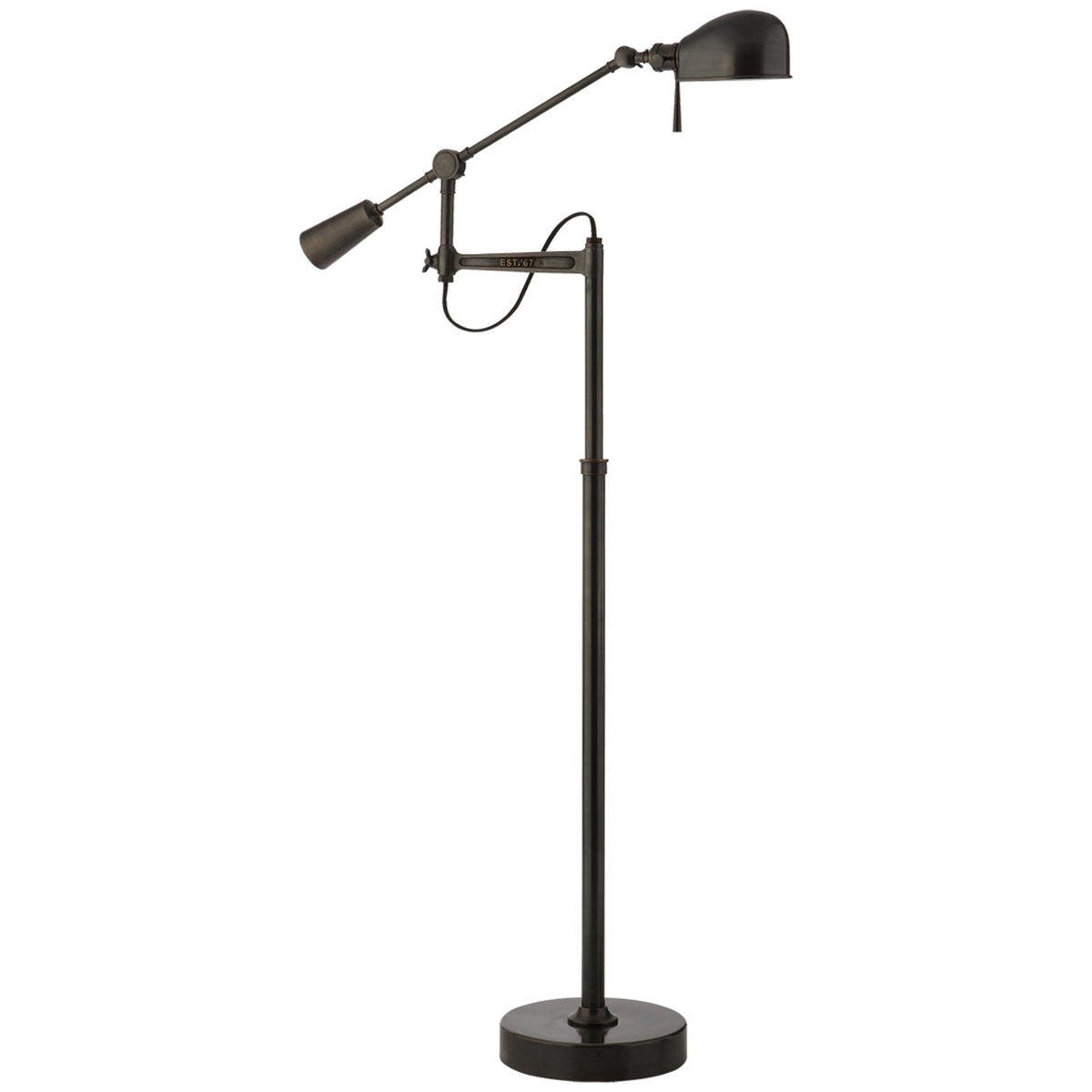 Visual Comfort RL 67 Boom Arm Floor Lamp