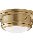 Visual Comfort Marine Porthole Small Flush Mount