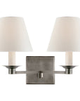 Visual Comfort Evans Double Arm Sconce