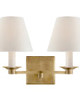 Visual Comfort Evans Double Arm Sconce