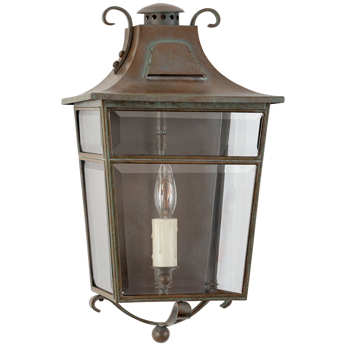 Visual Comfort Carrington Small Wall Lantern