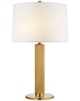 Visual Comfort Barrett Medium Knurled Table Lamp