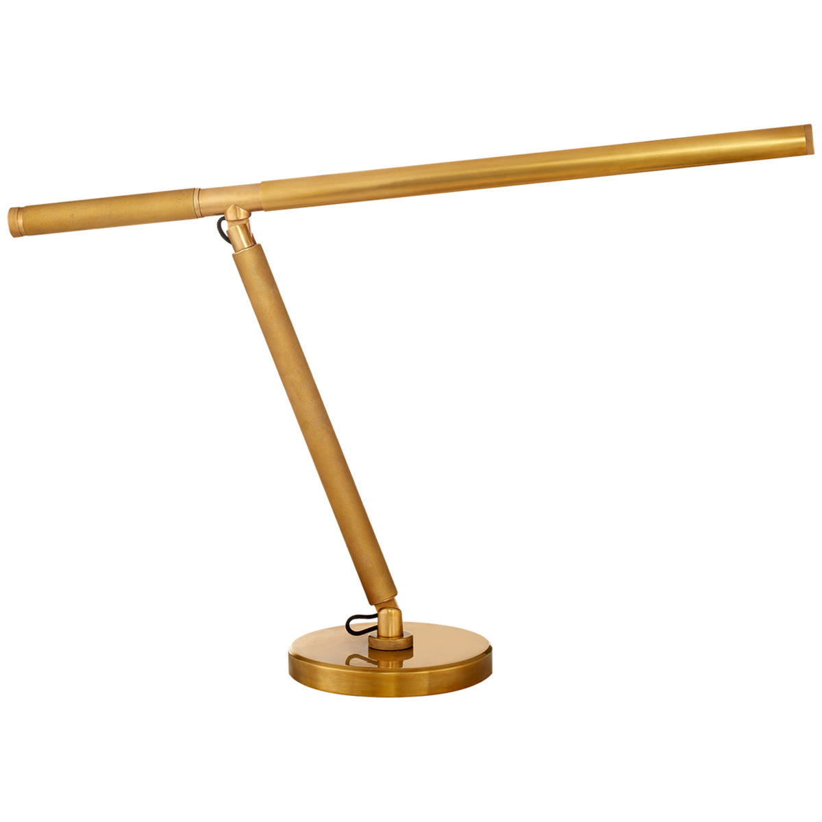 Visual Comfort Barrett Knurled Boom Arm Desk Light