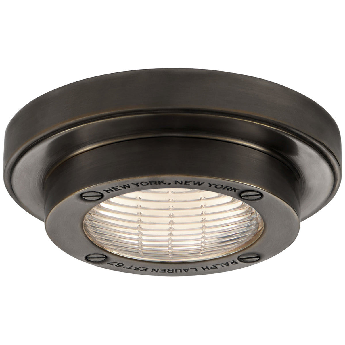 Visual Comfort Grant 4.5-Inch Solitaire Flush Mount