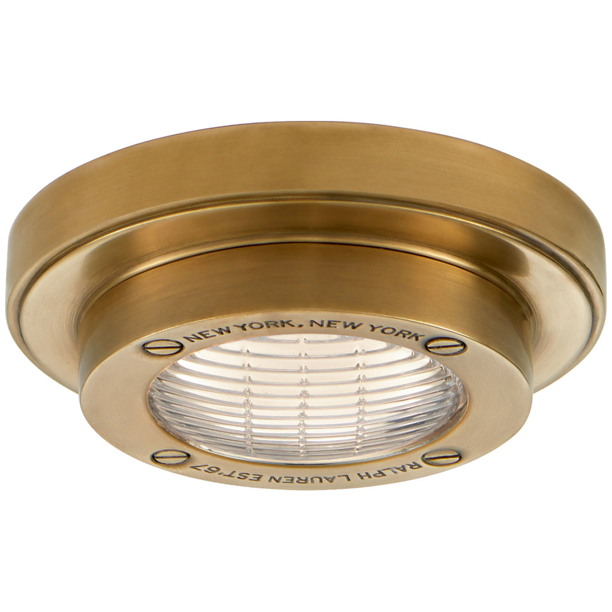 Visual Comfort Grant 4.5-Inch Solitaire Flush Mount