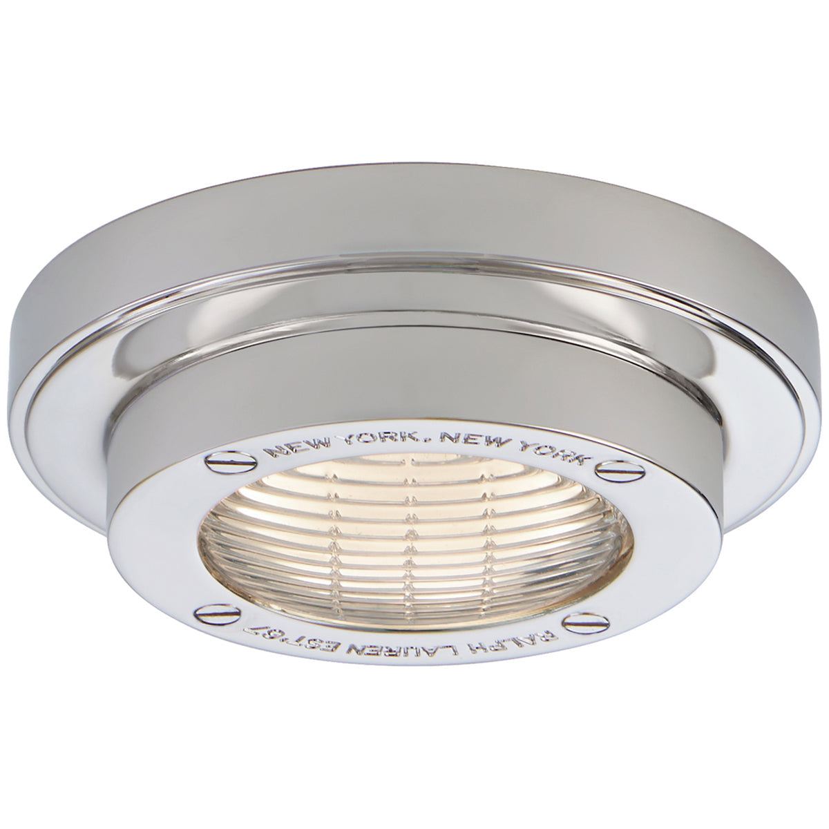 Visual Comfort Grant 4.5-Inch Solitaire Flush Mount