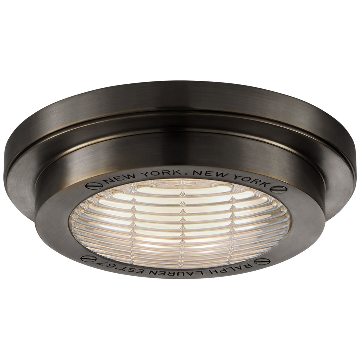 Visual Comfort Grant 6.25-Inch Solitaire Flush Mount