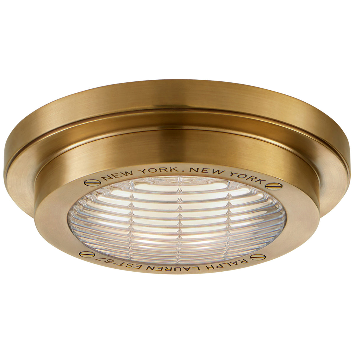 Visual Comfort Grant 6.25-Inch Solitaire Flush Mount