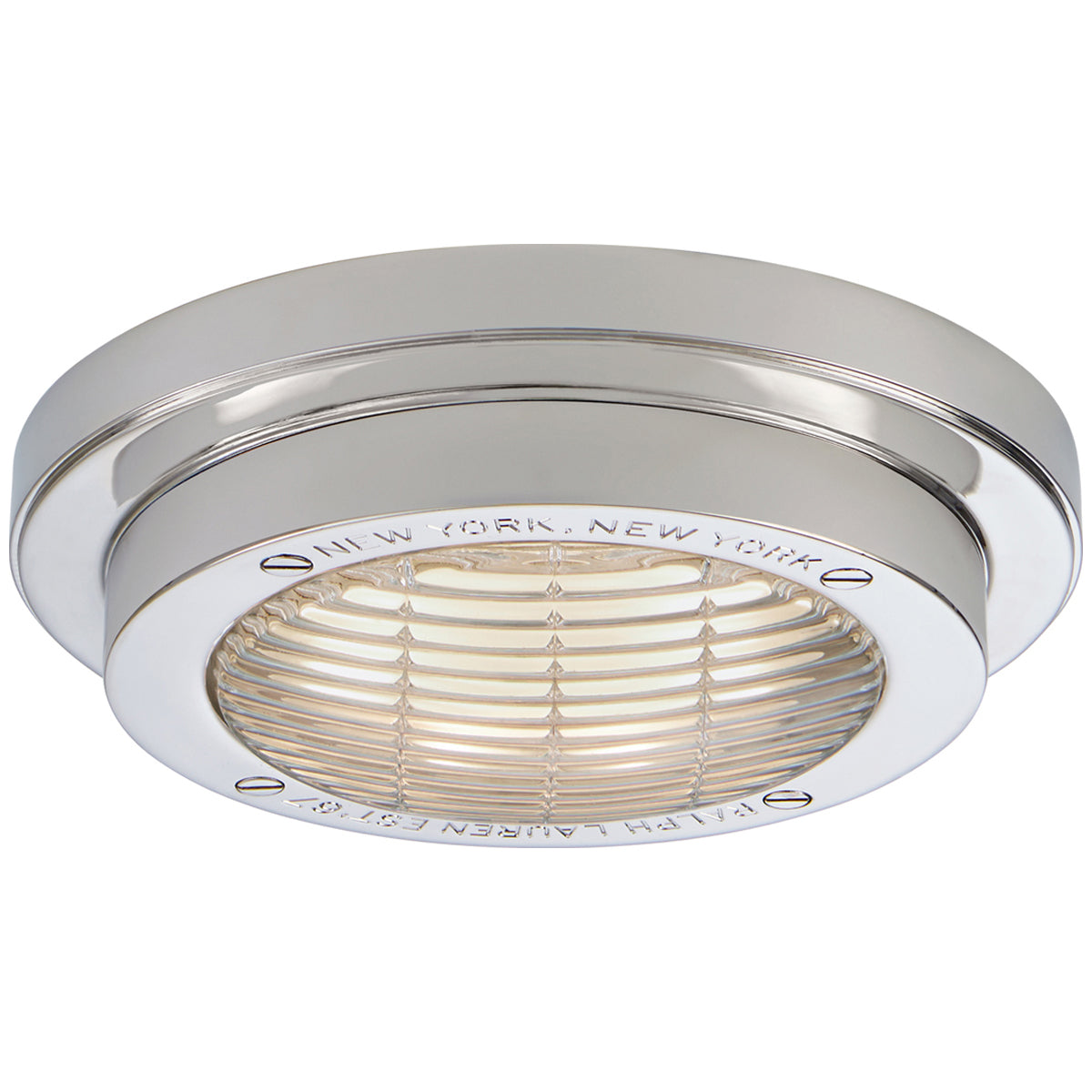 Visual Comfort Grant 6.25-Inch Solitaire Flush Mount