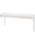 Villa & House Rope Bench - White