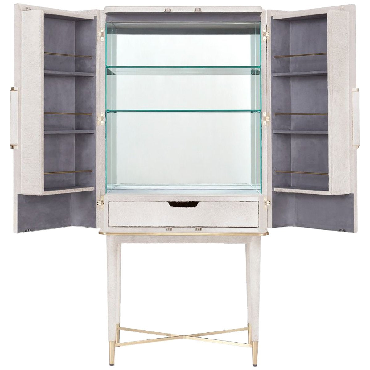 Villa &amp; House Florian Tall Bar Cabinet