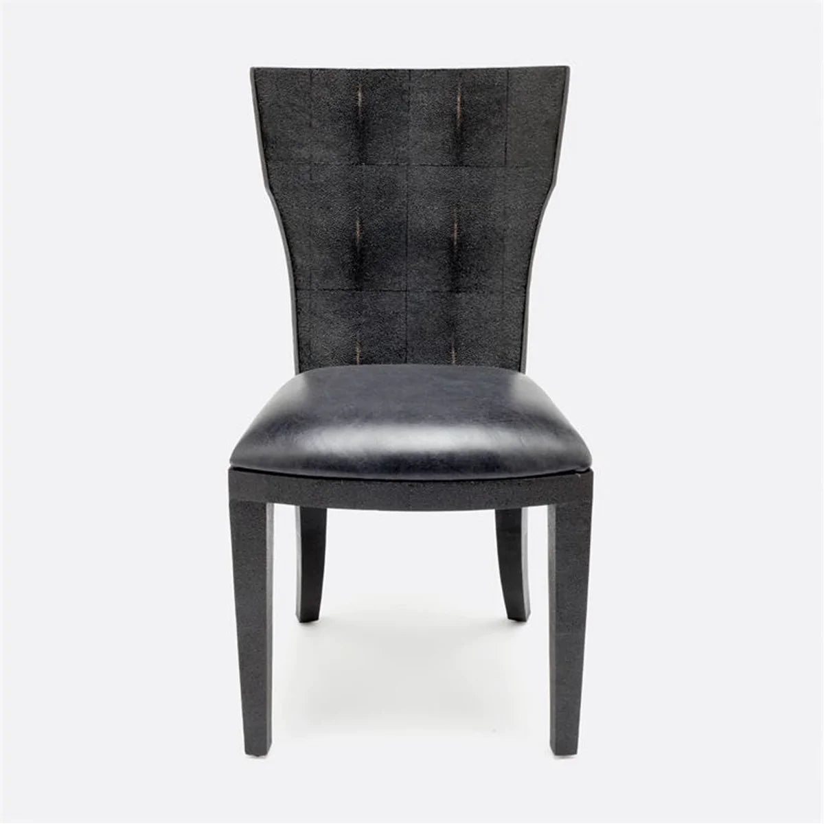 Made Goods Blair Vintage Faux Shagreen Chair in Aras Mohair